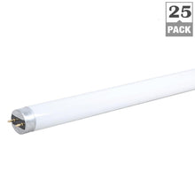 Load image into Gallery viewer, 32-Watt Equivalent 12-Watt 4 ft. T8 Linear LED Dimmable Plug and Play Light Bulb Type A Bright White 4000K (25-Pack)