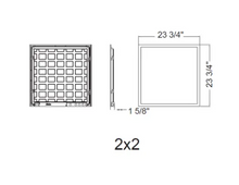 Load image into Gallery viewer, Halco LED 2X2 Flat Panel Lumen &amp; Color Selectable FPL-22-LS-CS-UNV (90519)
