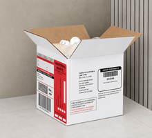 Load image into Gallery viewer, Recycling Box for Compact Fluorescent Lamps – Recycling Kit for Mini Spiral Light Bulbs (Recycling Bin for 7 – 12 Units)
