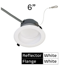 Load image into Gallery viewer, Halco 6" Commercial Retrofit Downlight CDL-6-LS-CS-WH-DDV (89211)
