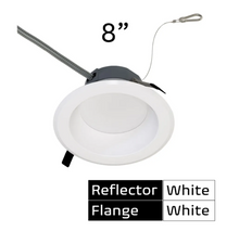Load image into Gallery viewer, Halco 8" Commercial Retrofit Downlight CDL-8-LS-CS-WH-DDV (89212)
