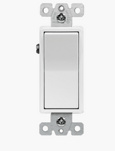 Load image into Gallery viewer, Enerlites 20A Commercial Grade Decorator Switch, Single Pole (91200-W)
