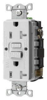 GFCI SELF TEST 20A 125V White TR