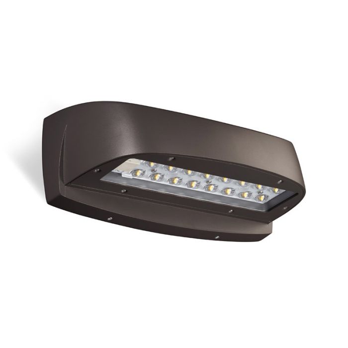 LED Sconce Wallpack 40W 4000K Bronze 120-277V