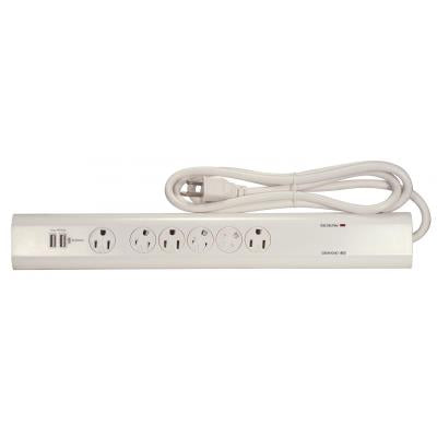 SATCO-6 Outlets Surge Protector 900 Joules 6ft.