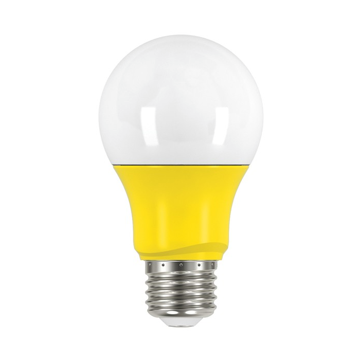LED Yellow A19 2 Watt 120V (S9645)