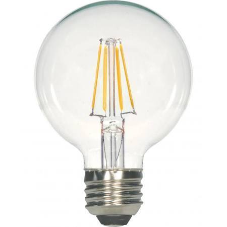 LED Filament 4.5 Watt G25 Globe Medium Base Warm (S9563)